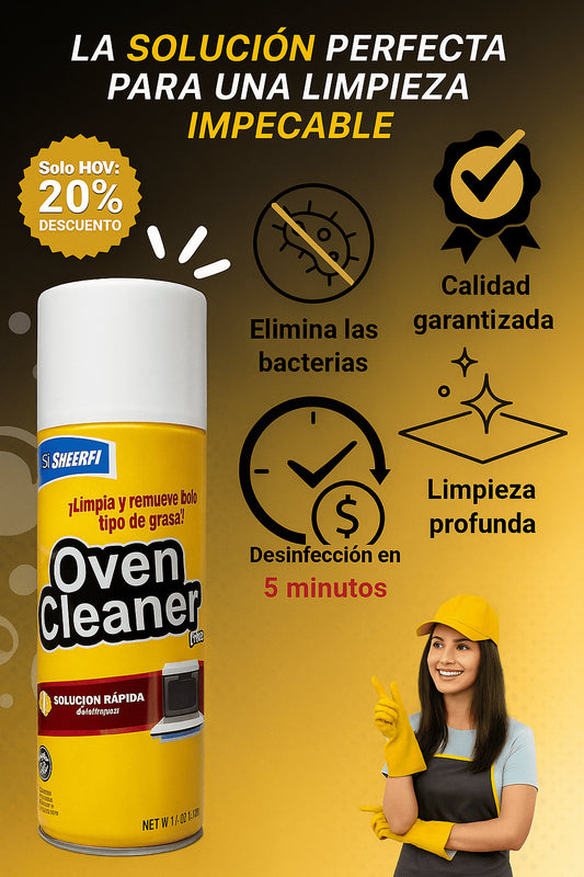 NUEVO OVEN CLEANER ™ | PRODUCTO ORIGINAL ➕ 🎁 AFILADOR GRATIS! 🎁