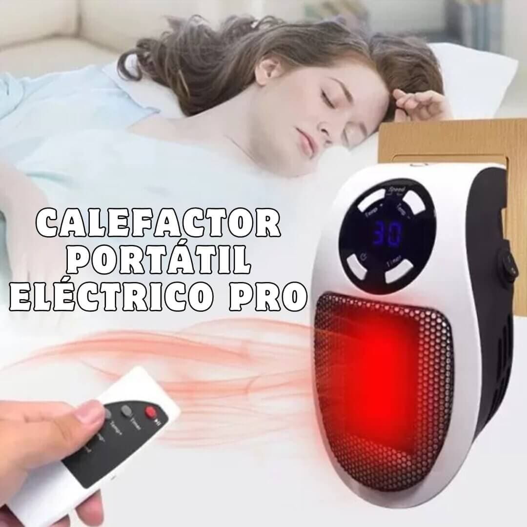 ♨️ CALEFACTOR PORTATIL SMART c/ CONTROL REMOTO ♨️